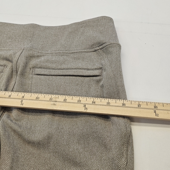 Athleta Delaney Herringbone Tight Womens Medium Elevated Zip Ankles Ret 119$ - Picture 10 of 11